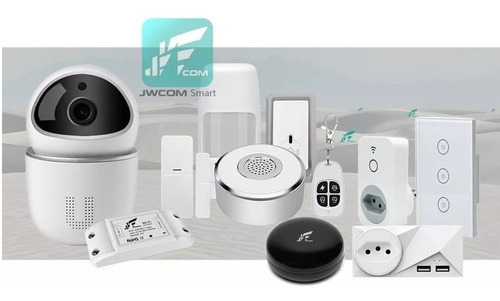 Tomada Inteligente Smart Wifi B2 Jwcom Alexa E Google Home Cor Branco