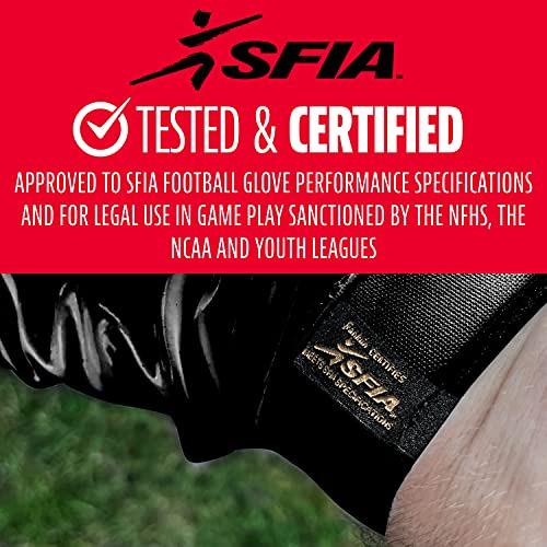 Guantes Para Receptor De Fútbol Supratak De Franklin Sports,