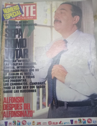 Antigua Revista **gente** N° 950. 6/10/1983