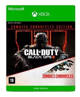 Call Of Duty Black Ops 3 Zombie Chronicles - Xbox 25 Dígitos