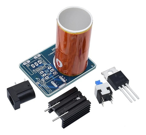Kit Mini Bobina De Tesla Bd243 Diy Tesla Coil