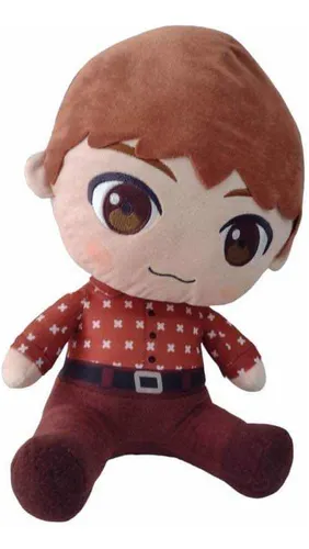 Peluche Jin Bts Tiny Tan Original Sega Sentado 35cm