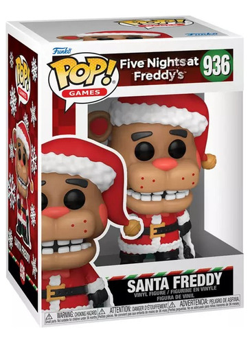 Pop! Five Nights At Freddy's: Holiday Season Santa Freddy