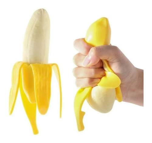 Juguete Banana Amasa Loco Stress Ansiedad Fidget Toy Fruta