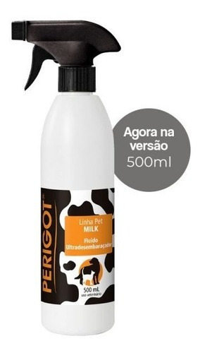 Perigot Fluído Ultra Desembaraçador Para Cães Milk 500ml