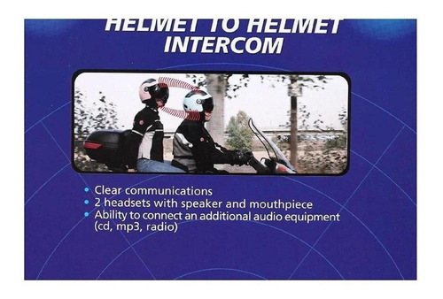 Imagen 3 de 6 de Casco A Casco Comunicador Motocicleta Intercomunicador Moto
