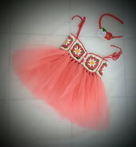 Crochet Tutu Top MercadoLibre