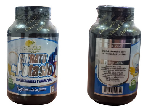 Citrato De Magnesio X100 Cápsulas De 500mg Cuerpo Joven Oasi