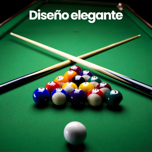 4 Tacos De Billar Desarmable De Maple Profesional Snooker Negro Flecha