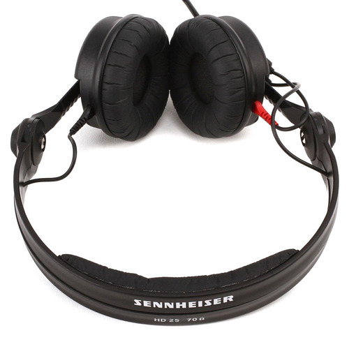 Sennheiser Hd 25 - Fone De Ouvido Para Djs Loja Oficial Cor Black