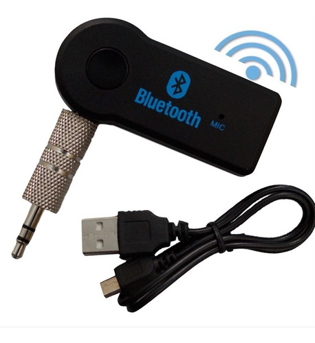 Receptor Audio Bluetooth Aux Spotify Musica Auto Con Bateria