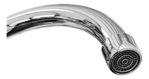 Mezcladora Abs Cromada Para Fregadero 8puLG Fontanery Acabado Cromado Color Plateado