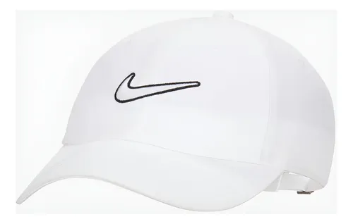 Boné Nike Club Swoosh Unissex Cor Branco Preto Tamanho G/gg