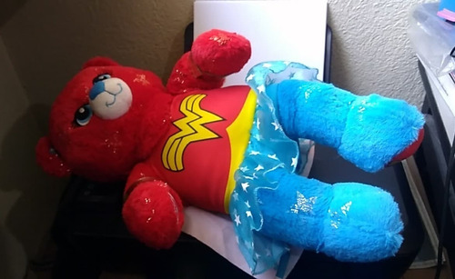 Build A Bear Dc Wonder Woman Teddy Bear Plush 40 Cms (Usado)