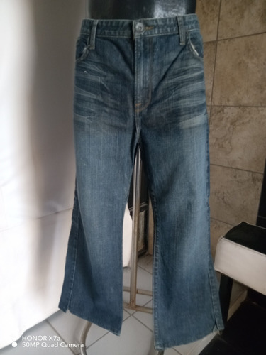 Jeans Guesss 40x30 Azul Descosido D La Bastilla Muy Ligero