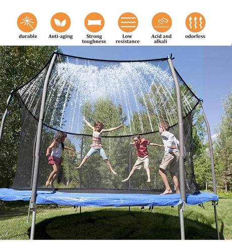 Trampolín De Aspersión De Manguera De Aerosol Parque Acuátic