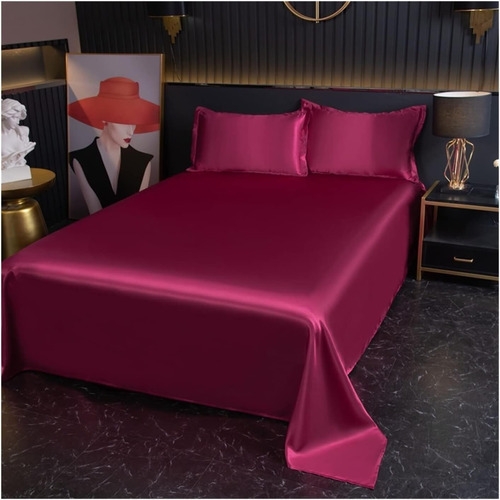 Regalo Drap Plat En Satin 120x230cm 180x230cm Drap Plane En