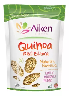 Quinoa Blanca Lavada Aiken Sin Tacc - Lista Para Cocinar