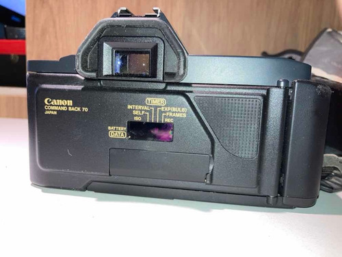 Cânon T70 + Command Back 70 Sem Uso , Ver Descrição Funciona