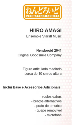 Nendoroid 2041 - Hiiro Amagi - Ensemble Stars Music - Com Nf