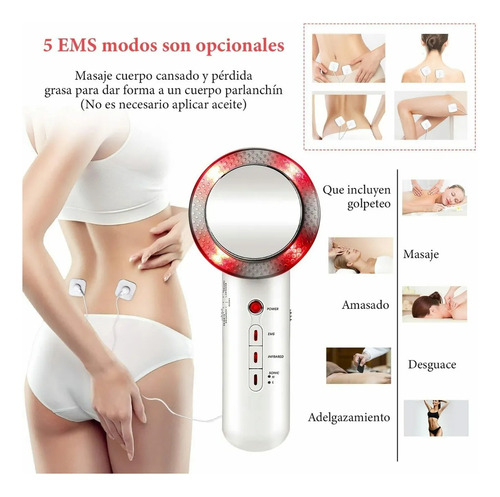 Cavitador Corporal Adelgazante Infrarojo Ems Ultrasonido