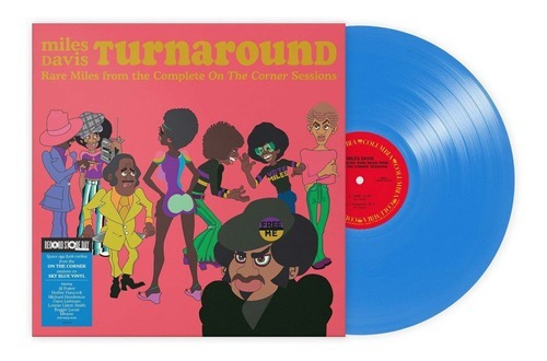 Miles Davis Turnaround Unrealeased Blue Vinyl Lp [rsd 2023