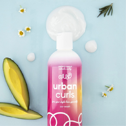 Co-wash Shampoo Para Cabello Rizado Urban Curls Sn Sal 360ml