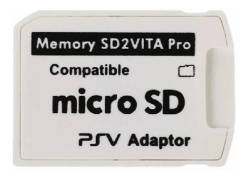 Adaptador Memoria Micro Sd V 5.0 Ps Vita + Micro Sd 32 Gb
