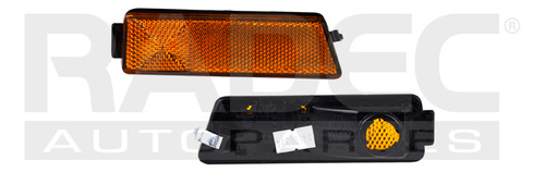 Cuarto Lateral Vw Golf 1993 - 1999 Ambar S/foco Depo Der