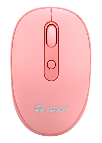 Mouse Inalámbrico Teros Te5075r Usb 1600 Dpi Rosado