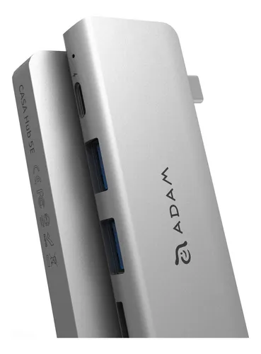 Conmutador Usb C De 5 Puertos Usb C Lector Sd/micro Sd