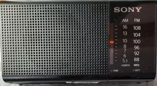 Sony Icf P36 Radio Portatil Amfm Negra