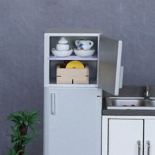 Mini Nevera De Casa, 1 Unidad, Refrigerador En Miniatura Par