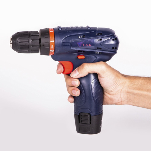 Furadeira Parafusadeira 3/8 12v Biv 1 Bat Max/01 Usk