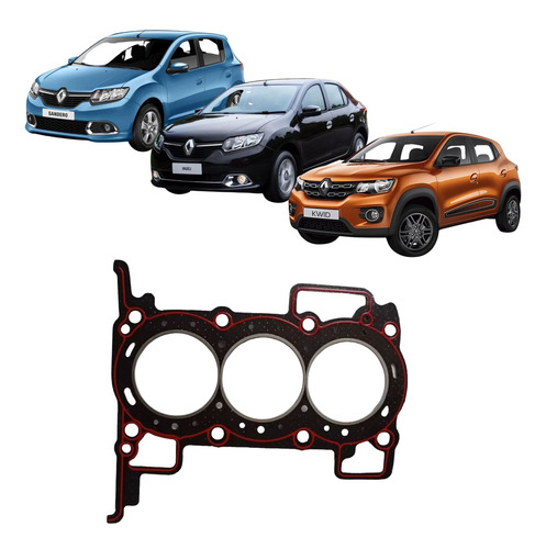 Junta Cabeçote Renault Kwid Logan Sandero 1.0 3 Cilindros