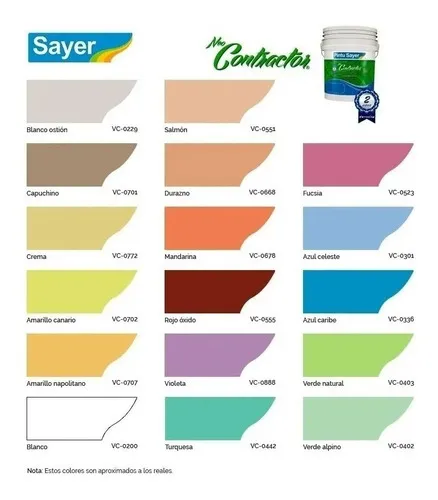 Pintura Vinilica Acrilica Contractor Cubeta 19lt 17 Colores Color Amarillo Napolitano