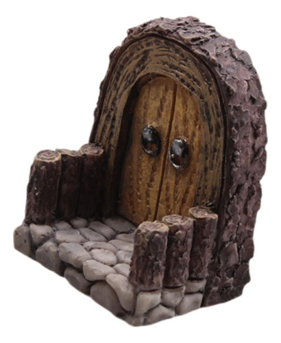 5 Puerta De Jardín En Miniatura Puerta De Resina En Estilo
