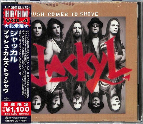 Jackyl - Push Comes To Shove Cd Japan
