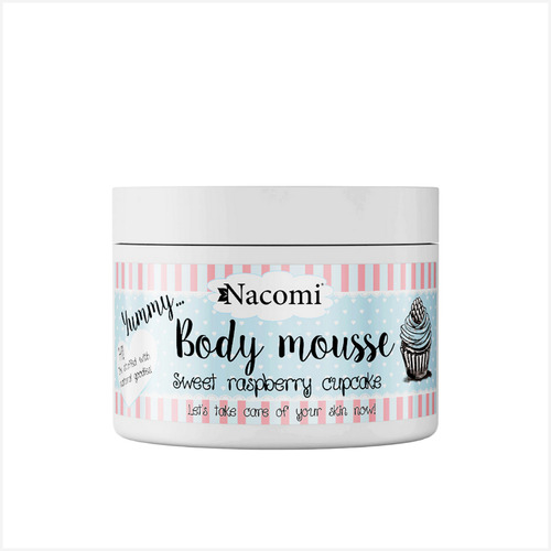 Mousse Corporal Nacomi Sweet Raspberry Cup 180ml