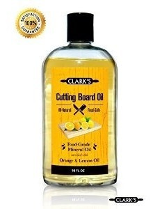 Clark De Butcher Block Petróleo - 16 Oz - Tabla De Cortar Y