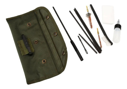 Kit De Limpiesa Para Pistola Y Rifle Tactico