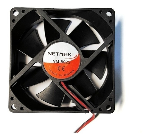 Fan Cooler 8 X 8 Cms 12 Volts Excelente Calidad