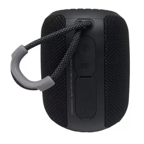 Mini Caixa De Som Resistente Á Água Com Luz Rgb 8w A'gold