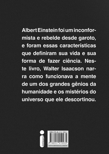 Einstein: Sem Subtítulo, De Walter Isaacson. Sem Série, Vol. 1. Editorial Intrínseca, Capa Mole, Edição Impressa Em Português, 2024