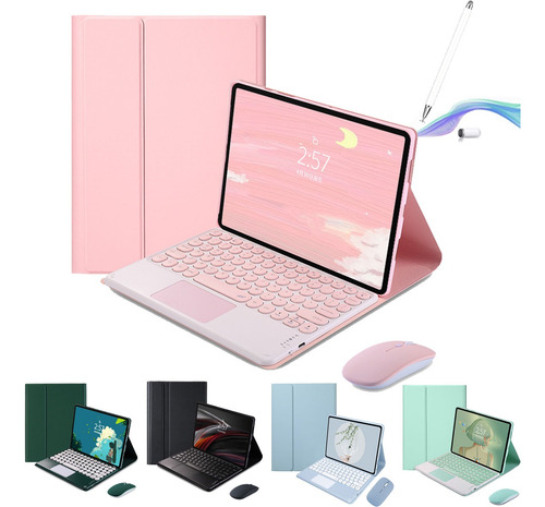 Funda C/teclado+mouse+lápiz Para Xiaomi Redmi Pad Se 11'' Ñ