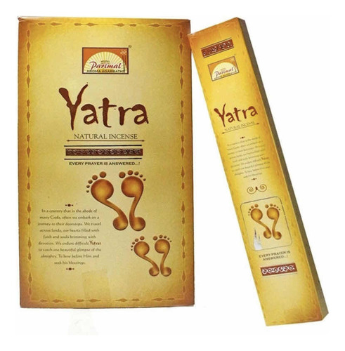 Incienso Yatra Natural - Parimal Hecho En India