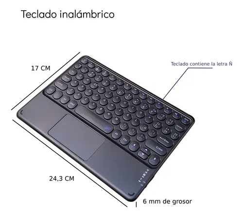 Pack De Teclado + Funda iPad 10.2