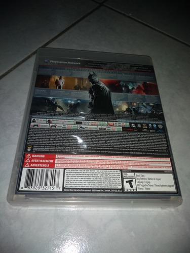 Playstation 3 Ps3 Video Juego Batman Arkham Origins Fisico (Usado)