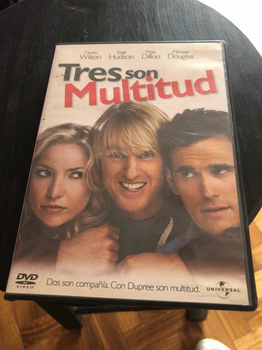 Tres Son Multitud Owen Wilson Kate Hudson Matt Dillon Dvd