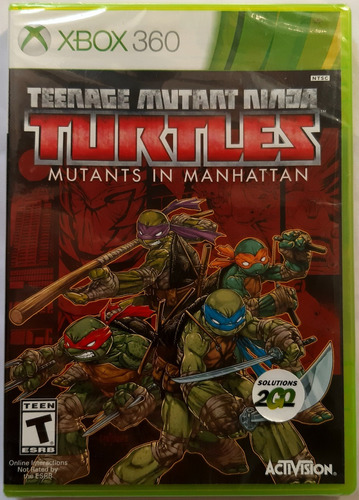 Teenage Mutant Ninja Turtles Mutants In Manhattan Xbox 360 